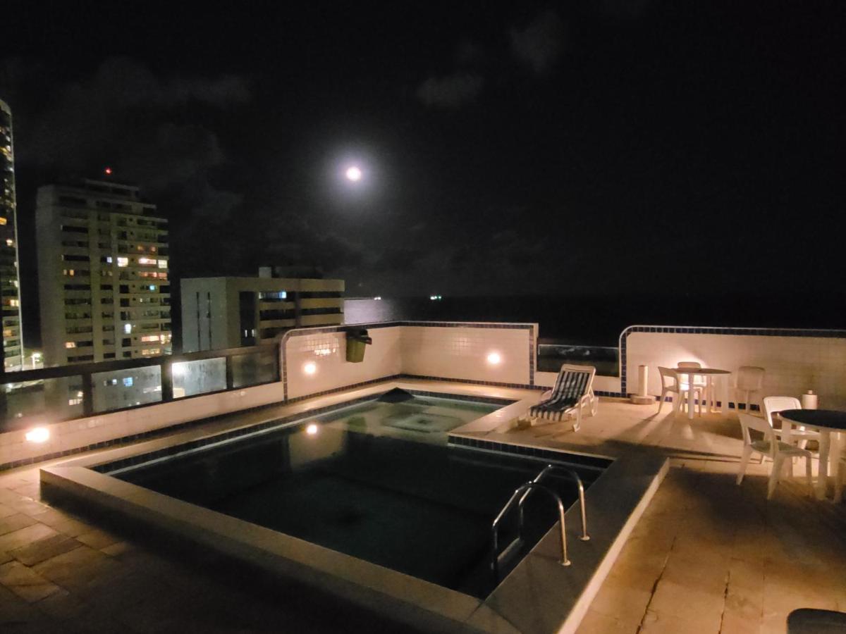 Apartamento 150M Praia, Vista P Mar, E Piscina Na Cobertura 累西腓 外观 照片